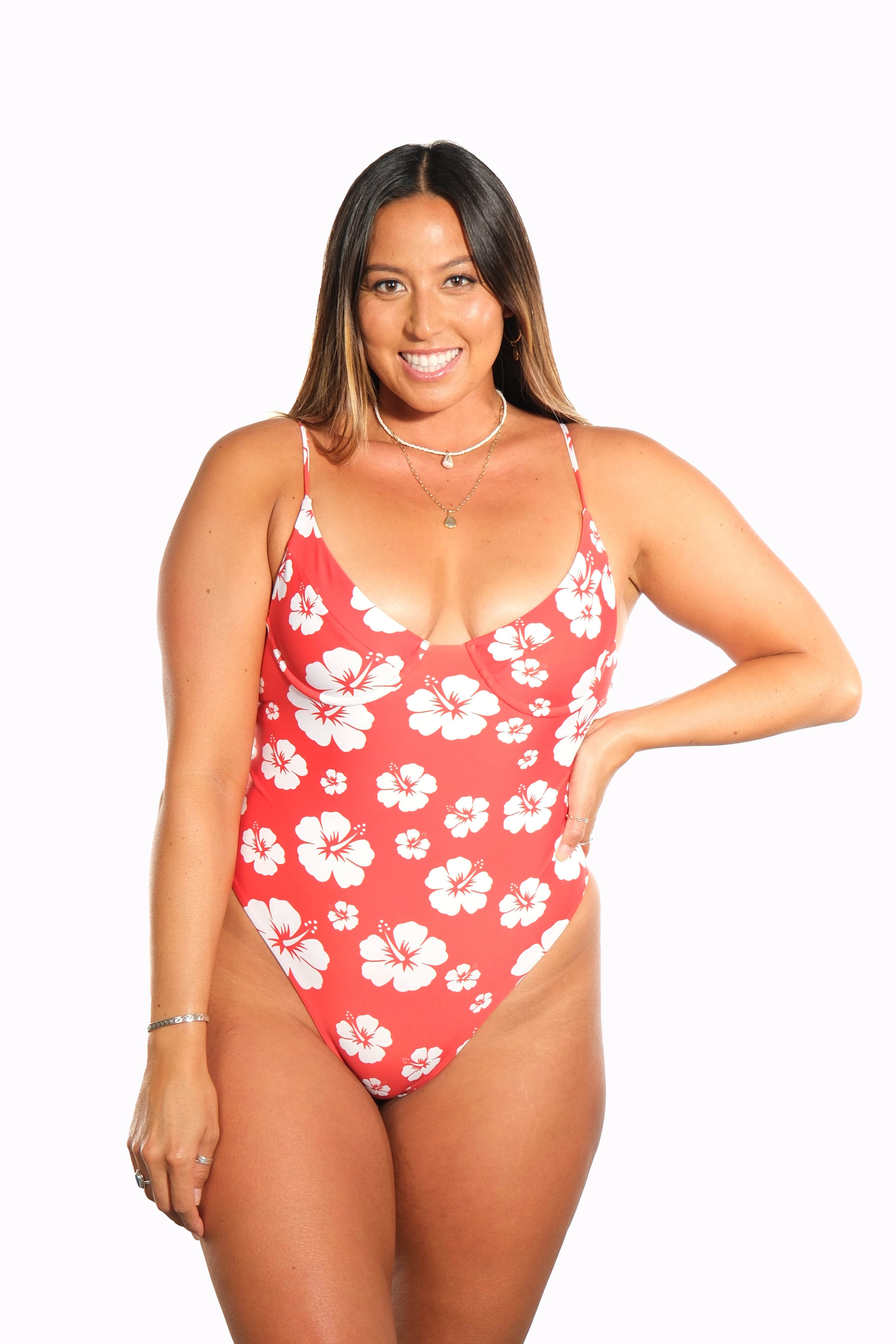 KAILUA ONE PIECE (SKIMPY) | Waikiki Red | '24