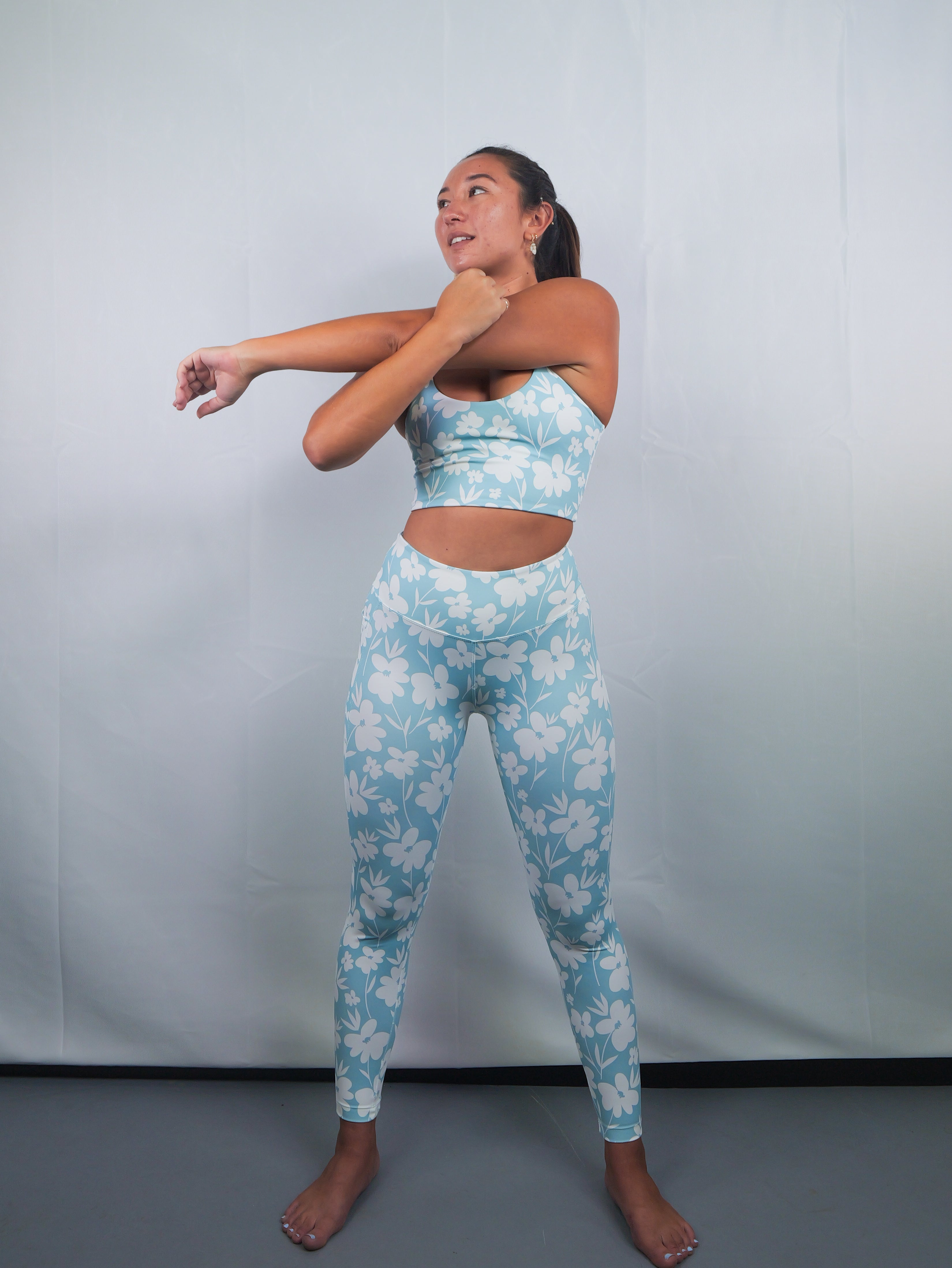 CHELSEY TOP | Blue Wedelia | AOKAI ACTIVE *final sale*