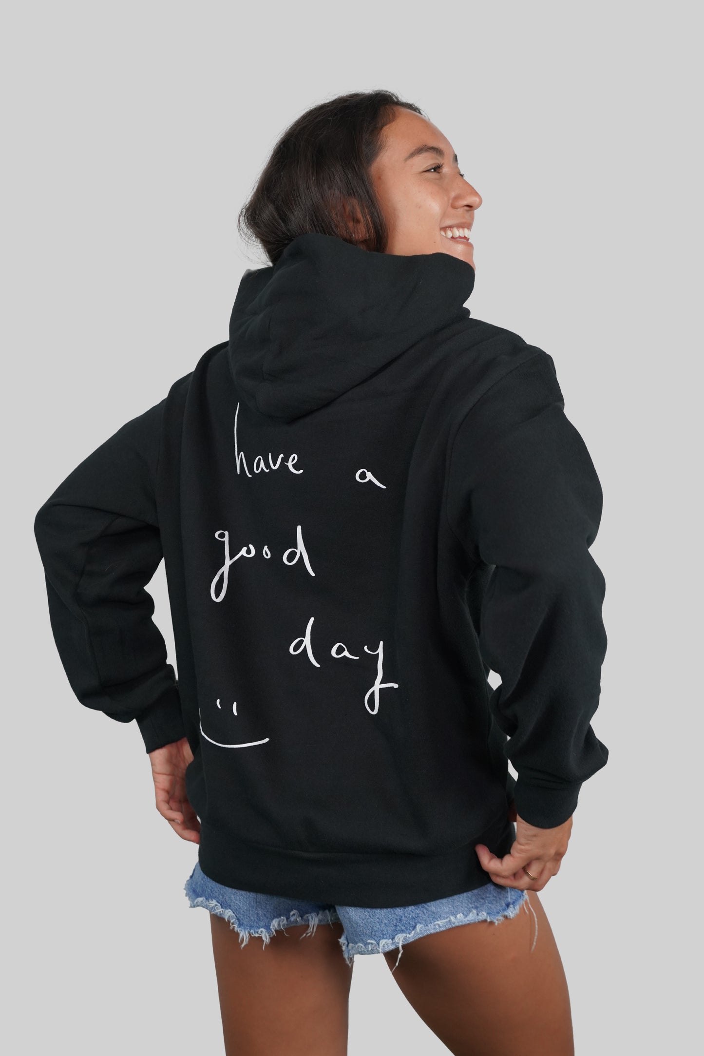 UNISEX AOKAI HOODIE OVERSIZE | CLASSIC BLACK