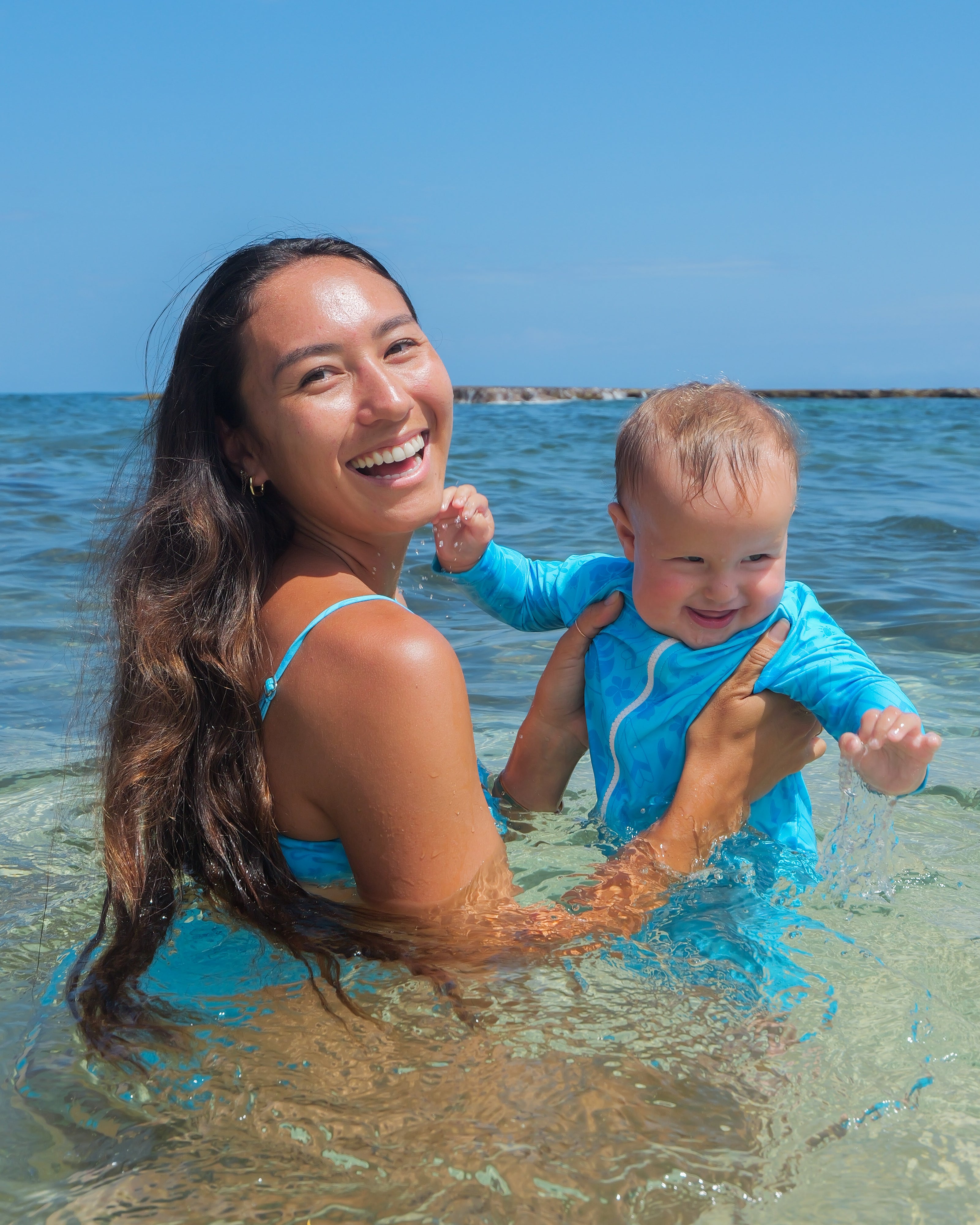 MINI ME KEIKI ONESIE | BABY & KIDS | Summertime Swell (Coco Moon Hawaii Collaboration)