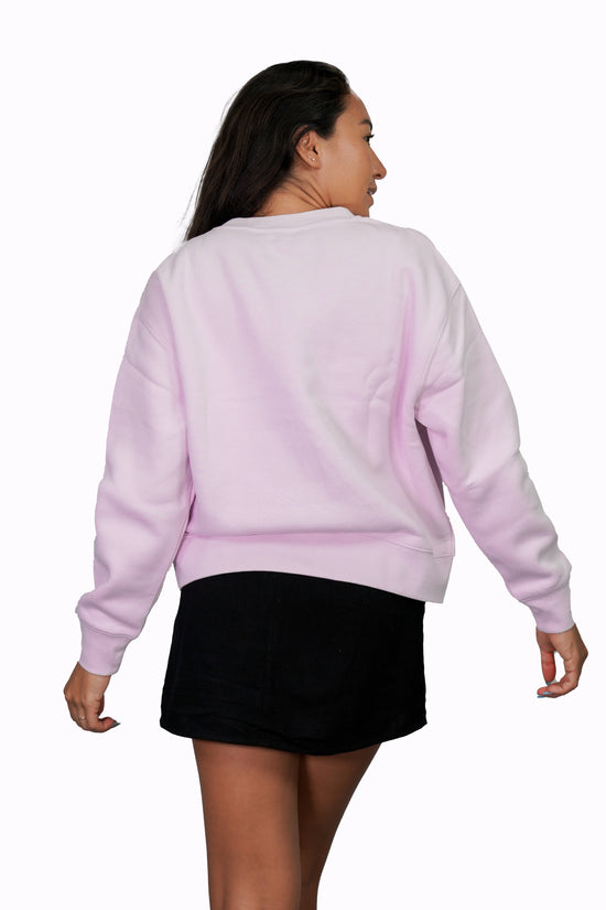 WOMENS AOKAI CREW SWEATSHIRT | PINK