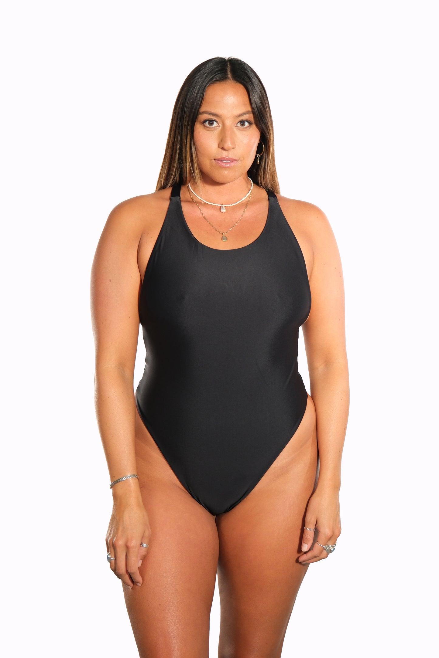 Load image into Gallery viewer, HALEIWA ONE PIECE (SKIMPY) | Classic Black | &amp;#39;24
