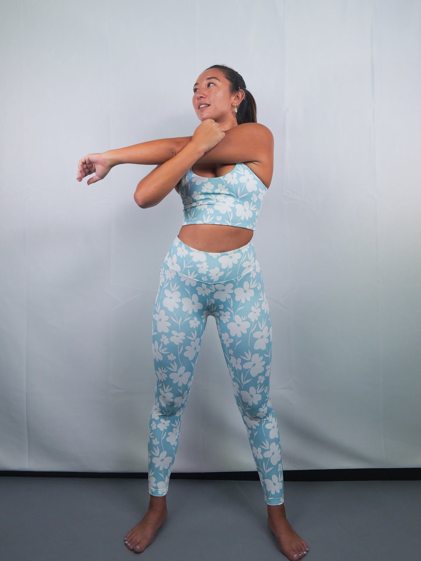 CHELSEY TOP | Blue Wedelia | AOKAI ACTIVE *final sale*